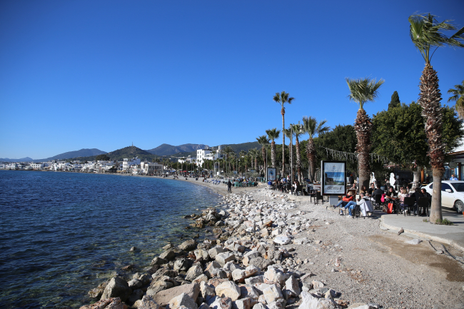 Bodrum ve Marmaris'te yazdan kalma hava