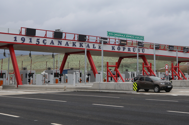 1915 Çanakkale Köprüsü'nü kullanan sürücüler memnun