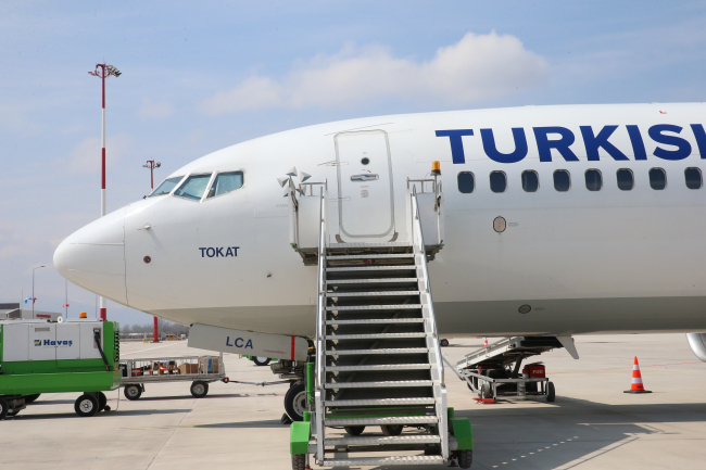 THY'den 5 yıl sonra Tokat'a ilk uçuş
