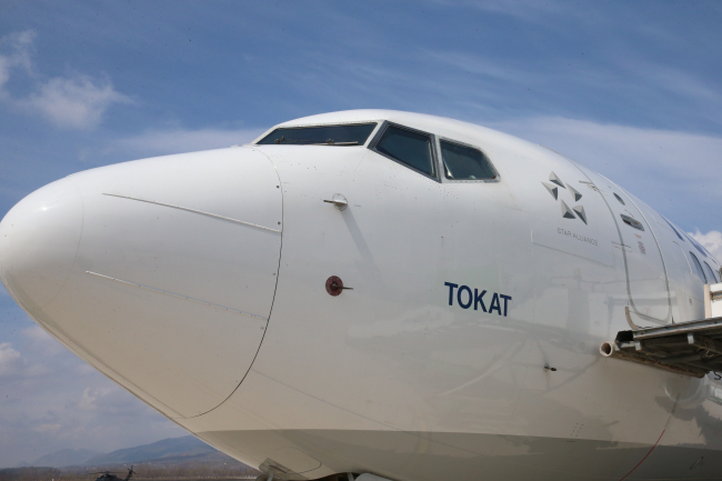 THY'den 5 yıl sonra Tokat'a ilk uçuş