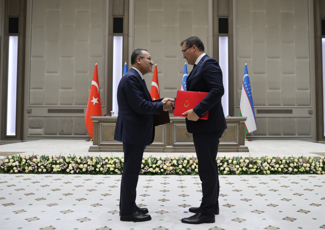 Türkiye ile Özbekistan arasında 10 anlaşma imzalandı