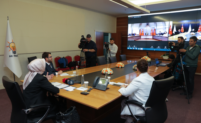 AK Parti'nin siyasi partilerle bayramlaşması tamamlandı