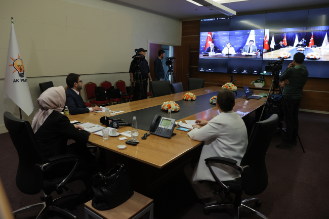 AK Parti'nin siyasi partilerle bayramlaşması tamamlandı