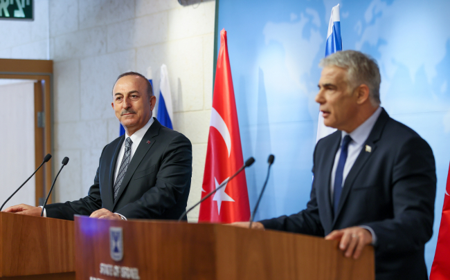Bakan Çavuşoğlu: İsrail ile görmek istediğimiz kalıcı barış