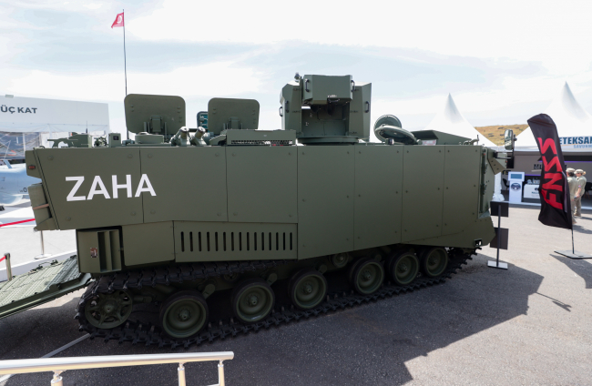 Yerli zırhlı amfibi hücum aracı hazır