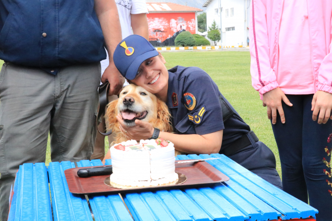 'Bulut' madalyasını alarak emekli oldu