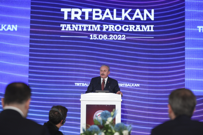 TBMM Başkanı Şentop: TRT Balkan sayesinde, bütün bağlarımızı daha da pekiştireceğiz