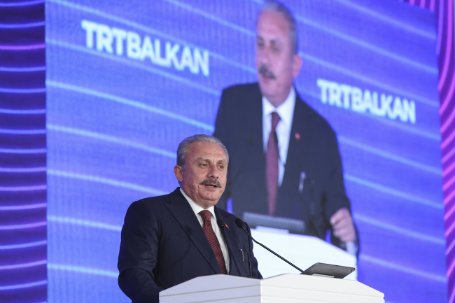 TBMM Başkanı Şentop: TRT Balkan sayesinde, bütün bağlarımızı daha da pekiştireceğiz