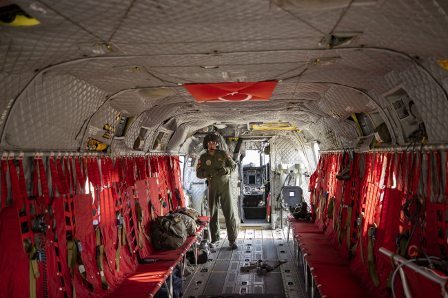 TSK’nın 'uçan kalesi' Marmaris seferberliğinde