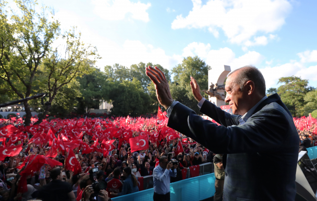 Cumhurbaşkanı Erdoğan: 15 Temmuz'da bu millet destan yazdı