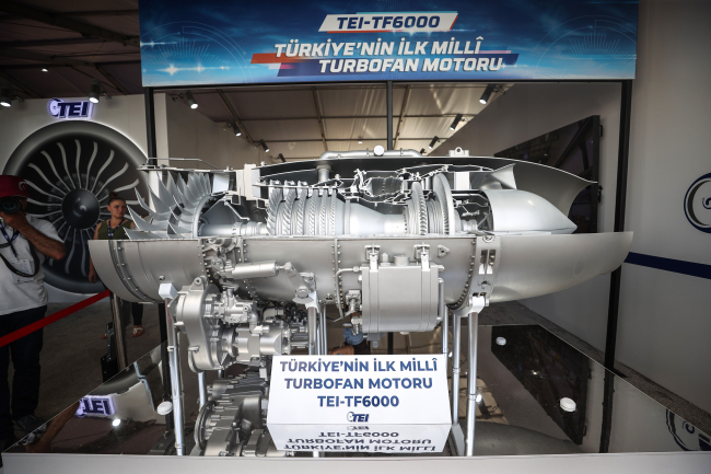 Türkiye'de üretilen en güçlü motor olan TEI TF-6000 için çalışmalar tüm hızıyla sürüyor.