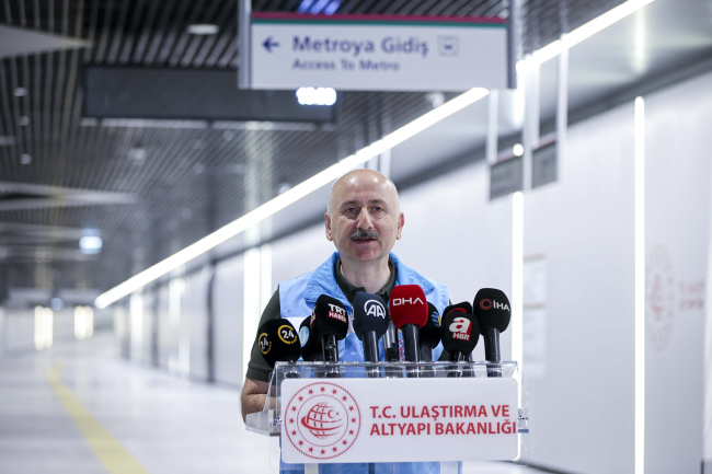 Pendik-Sabiha Gökçen Havalimanı metro hattı 2 Ekim'de hizmete açılıyor