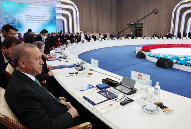 Cumhurbaşkanı Erdoğan: Rusya-Ukrayna savaşında hedefimiz akan kanı durdurmak
