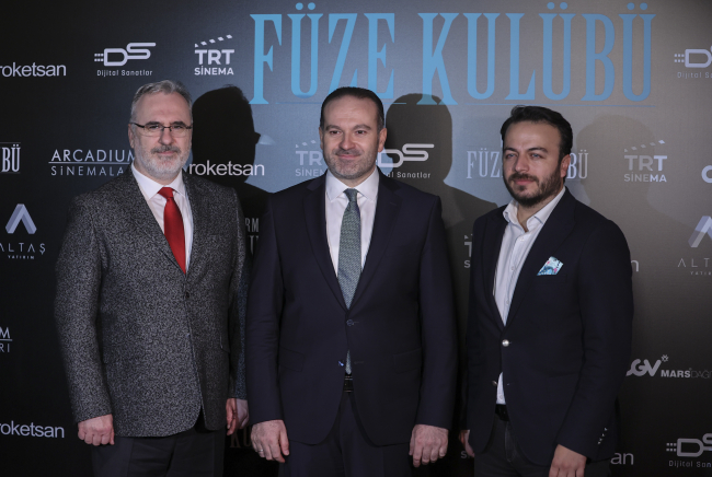 TRT ortak yapımı 'Bandırma Füze Kulübü' filminin galası Ankara'da yapıldı