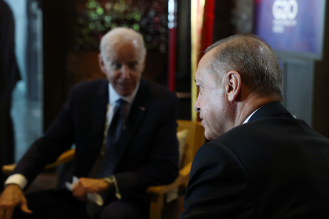 Cumhurbaşkanı Erdoğan Biden ile bir araya geldi