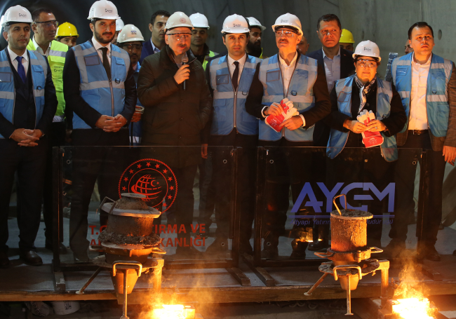 Bakırköy-Kirazlı metro hattında ilk ray kaynağı yapıldı