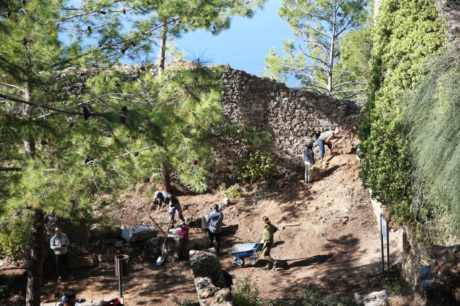 Syedra Antik Kenti'ndeki su sarnıçları turizme kazandırılacak