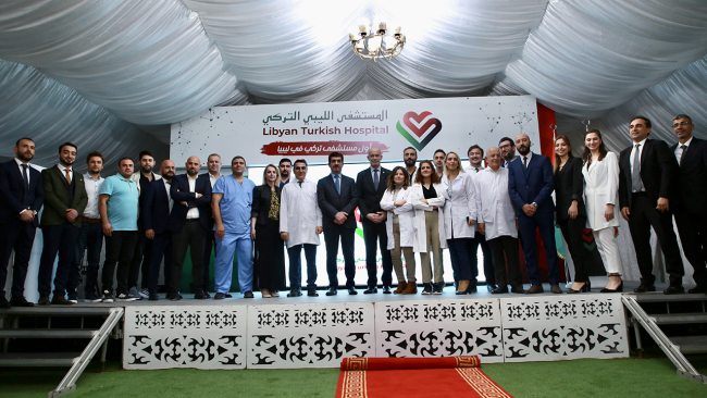 Libya'da ilk Türk hastanesi hizmete açıldı