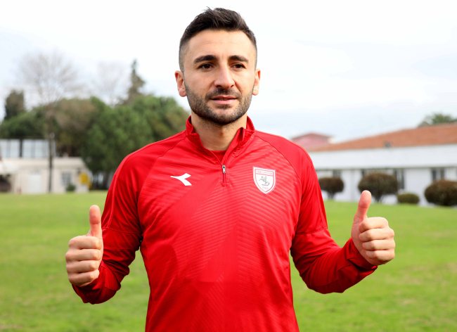 Fotoğraf: AA / Yılport Samsunspor ikinci takım kaptanı Yusuf Abdioğlu