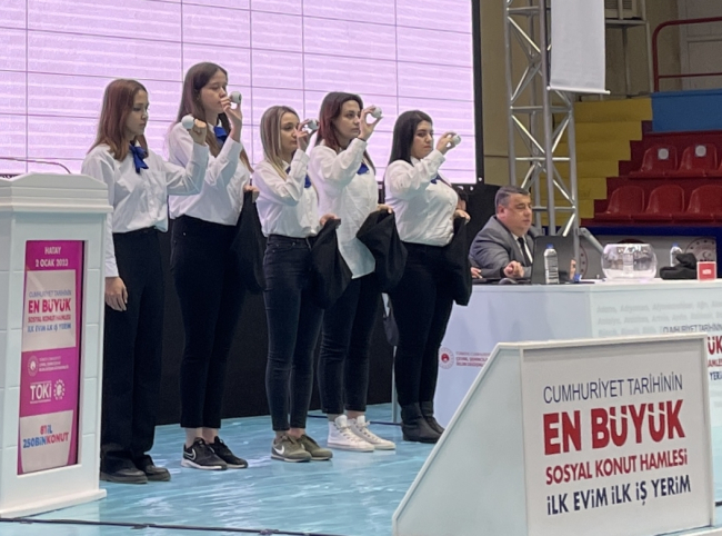 Hatay'da TOKİ heyecanı