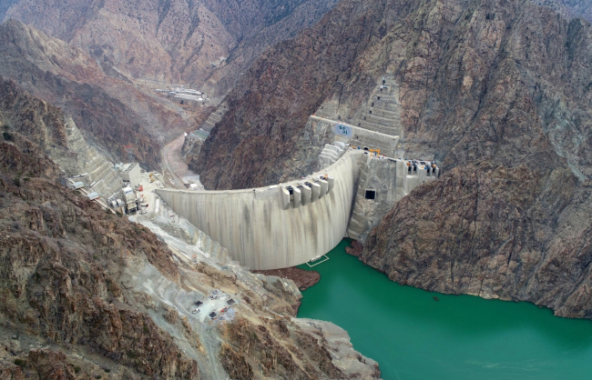 Yusufeli Barajı'nda su seviyesi 63 metreye ulaştı