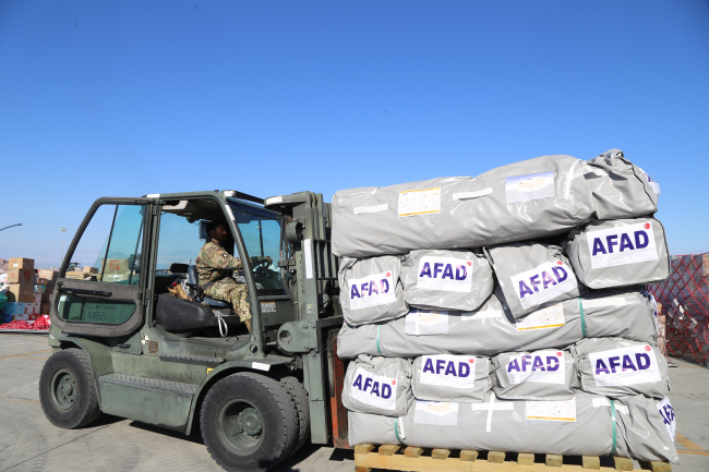 TSK'nın 1 yıllık ulaştırma uçuşunu deprem bölgesine 1 ayda yaptı