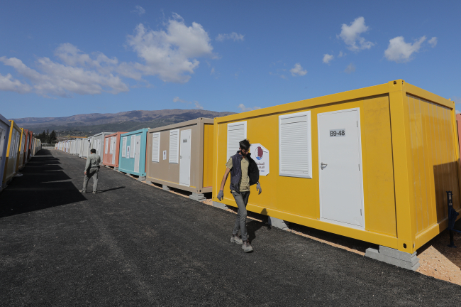 Dünya Kupası'nda kullanılan konteynerler depremzedelerin yeni evi olacak