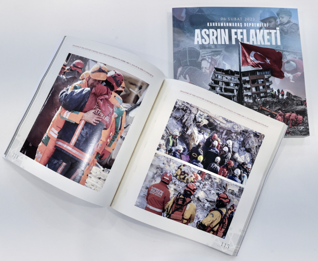 İletişim Başkanlığı depremlere ilişkin kitap hazırladı