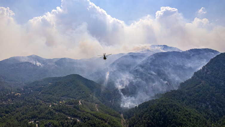 Orman yangınlarıyla mücadelede "yangın havuzları"nın sayısı artıyor