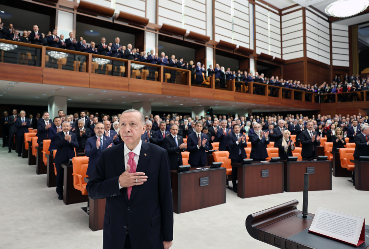 Dünya basını Cumhurbaşkanı Erdoğan'ın TBMM'deki yemin törenine geniş yer verd,