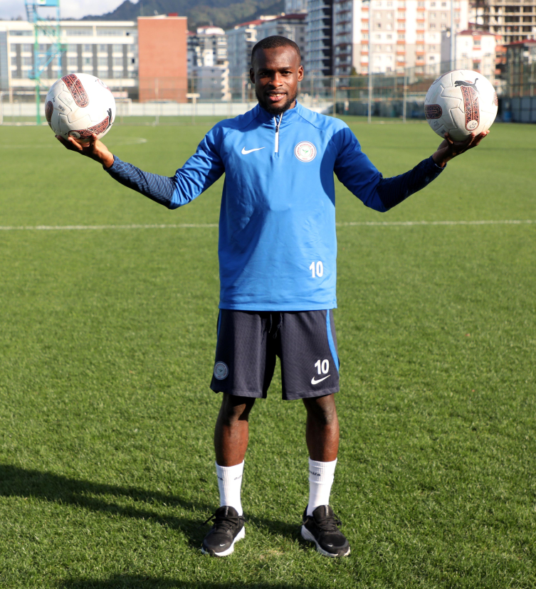 Rizesporlu Olawoyin İstanbulspor maçından galibiyet bekliyor