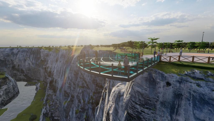Cehennem Deresi Vadisi'nde yapılacak seyir terası için ilk adım atıldı