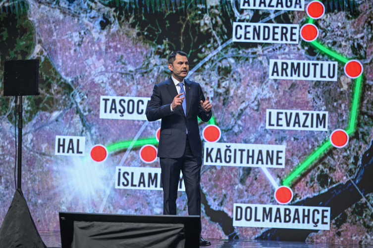 İBB Başkan Adayı Murat Kurum projelerini açıkladı