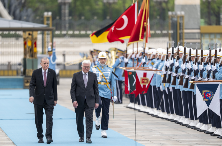 Almanya Cumhurbaşkanı Steinmeier, Ankara'da