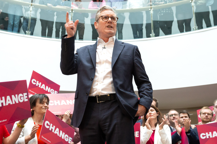 İşçi Partisi lideri Keir Starmer