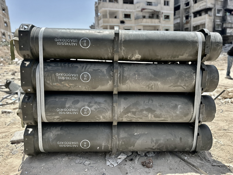 Gazze'de yıkılan evlerin enkazında ABD yapımı mühimmat kalıntıları bulundu