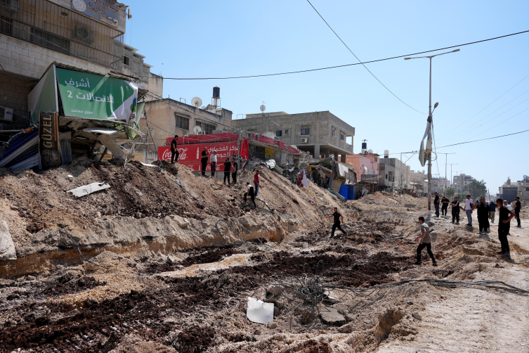 İsrail Tulkerim'den çekilirken geride büyük yıkım bıraktı