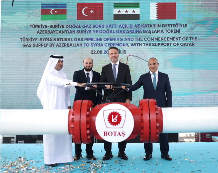 Türkiye'den Suriye'ye enerji desteği