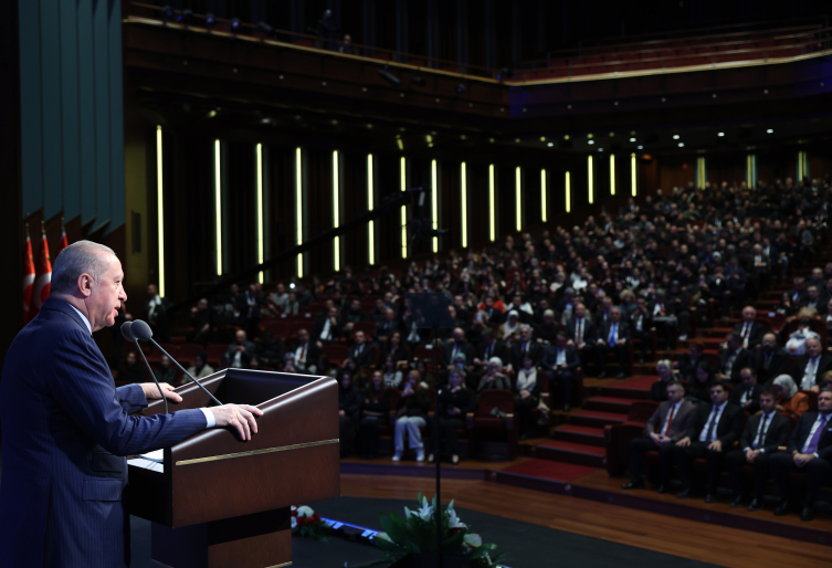 Cumhurbaşkanı Erdoğan: Kültürel değerlerimizi evrensel bakışla harmanlayıp inşa etmeliyiz