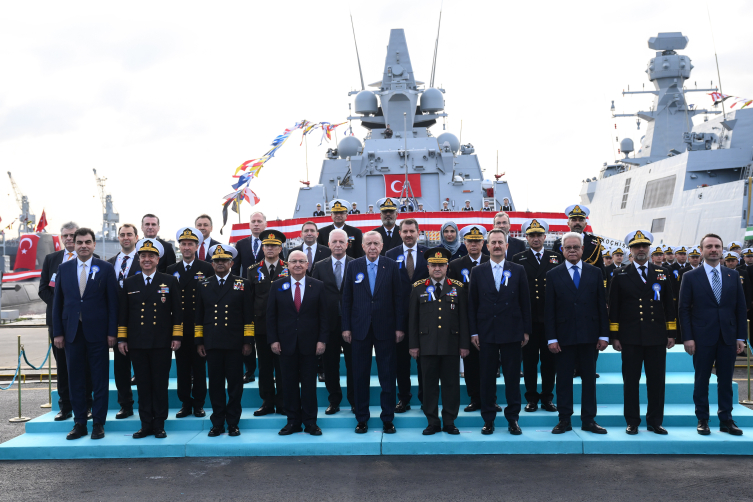 Cumhurbaşkanı Erdoğan: Kendi savaş gemisini yapan 10 ülkeden biriyiz