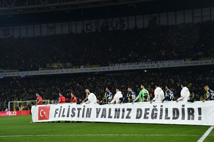 Spor kulüplerinden Büyük Gazze Yürüyüşüne destek