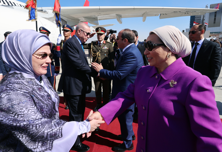 Cumhurbaşkanı Erdoğan, Mısır'da