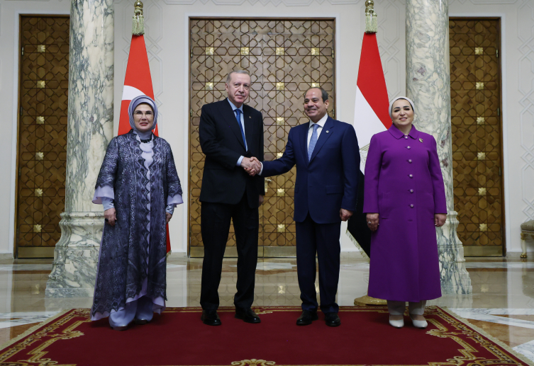 Cumhurbaşkanı Erdoğan, Mısır'da