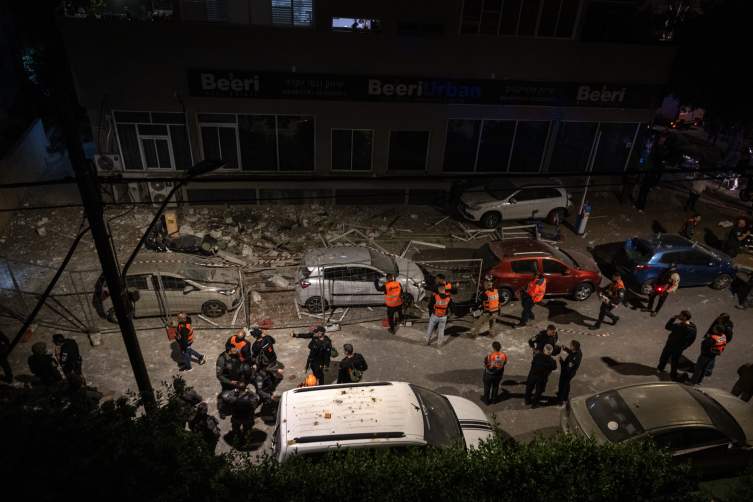 İran'ın misillemesinin ardından İsrail'de sirenler çaldı