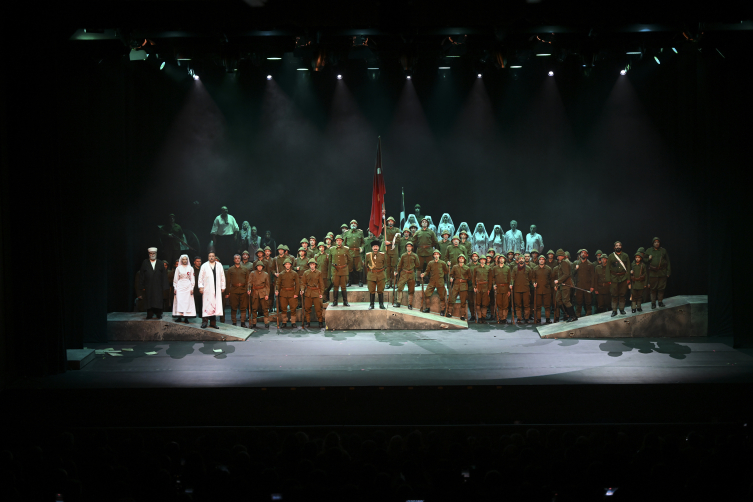 Cumhurbaşkanı Erdoğan, "Şüheda 1915" Tiyatro Gösterimi'ni izledi