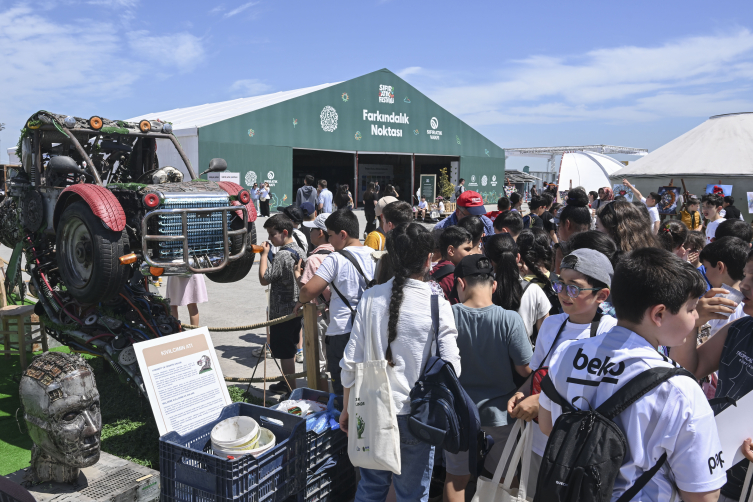 Sıfır Atık Festivali Atatürk Havalimanı'nda devam ediyor