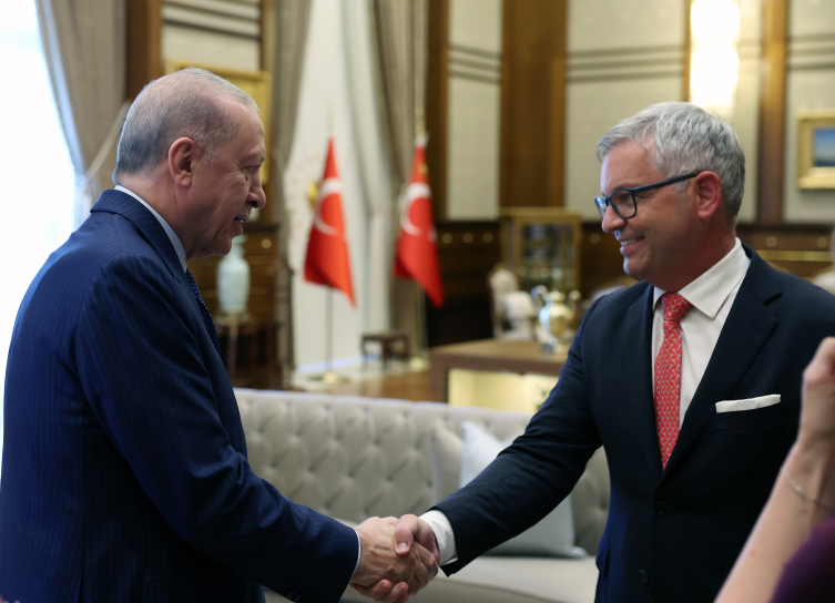 Cumhurbaşkanı Erdoğan AB Yüksek Temsilcisi Kallas'ı kabul etti