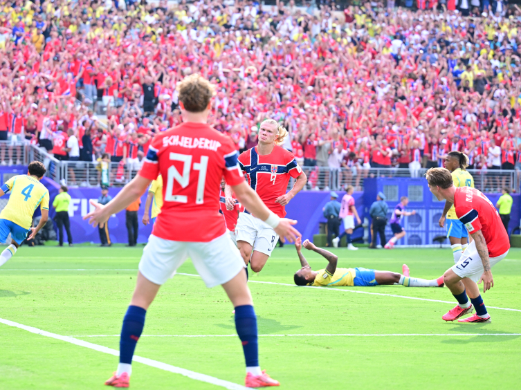 Norveç Haaland'la çeyrek finale gitti