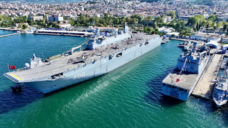 TEKNOFEST Mavi Vatan'da TCG Anadolu rüzgarı