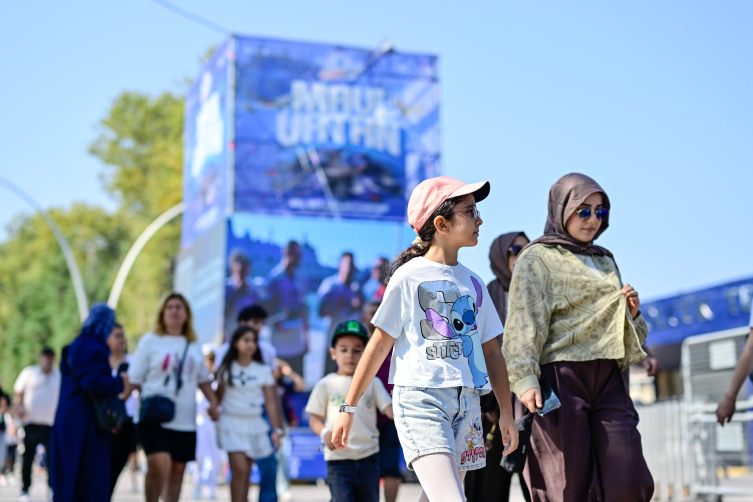 TEKNOFEST Mavi Vatan'da ziyaretçi yoğunluğu